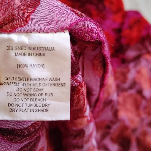 SOLD Abel the Label floral maxi dress size XS - Picture 10 of 13